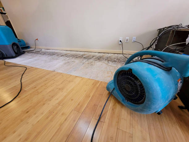 Professional Flood Damage Cleanup technician working in Vassalboro, ME
